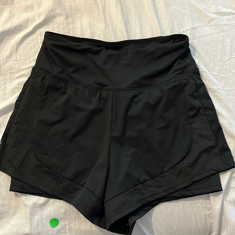 Shein Black athletic shorts